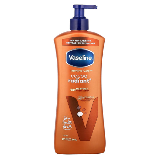 Vaseline, Intensive Care™ Lotion, Cocoa Radiant®, 20.3 fl oz (600 ml)
