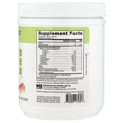NutraBio, EAA, Strawberry Lemonade, 0.88 lb (401 g)