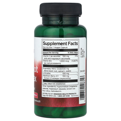 Swanson, Beet Root Complex, 60 Veggie Capsules