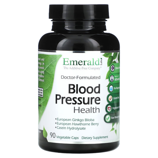 Emerald Laboratories, Blood Pressure Health, 90 Vegetable Caps