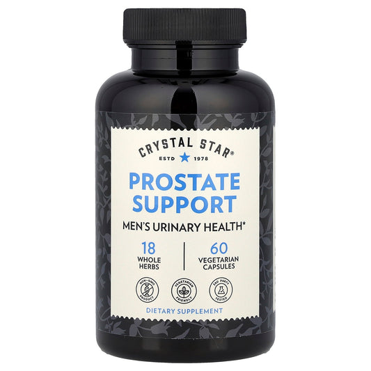 Crystal Star, Prostate Support, 60 Vegetarian Capsules