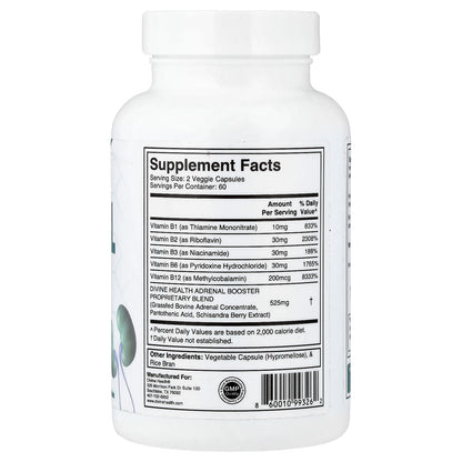 Divine Health, Don Colbert M.D. Adrenal Booster, 120 Capsules