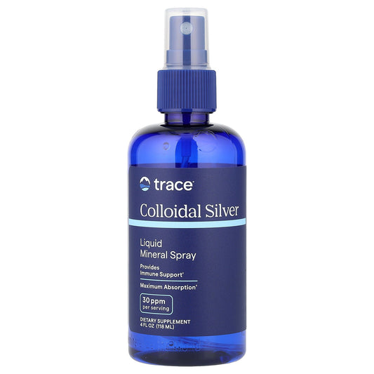 Trace, Colloidal Silver Mineral Spray, 4 fl oz (118 ml)