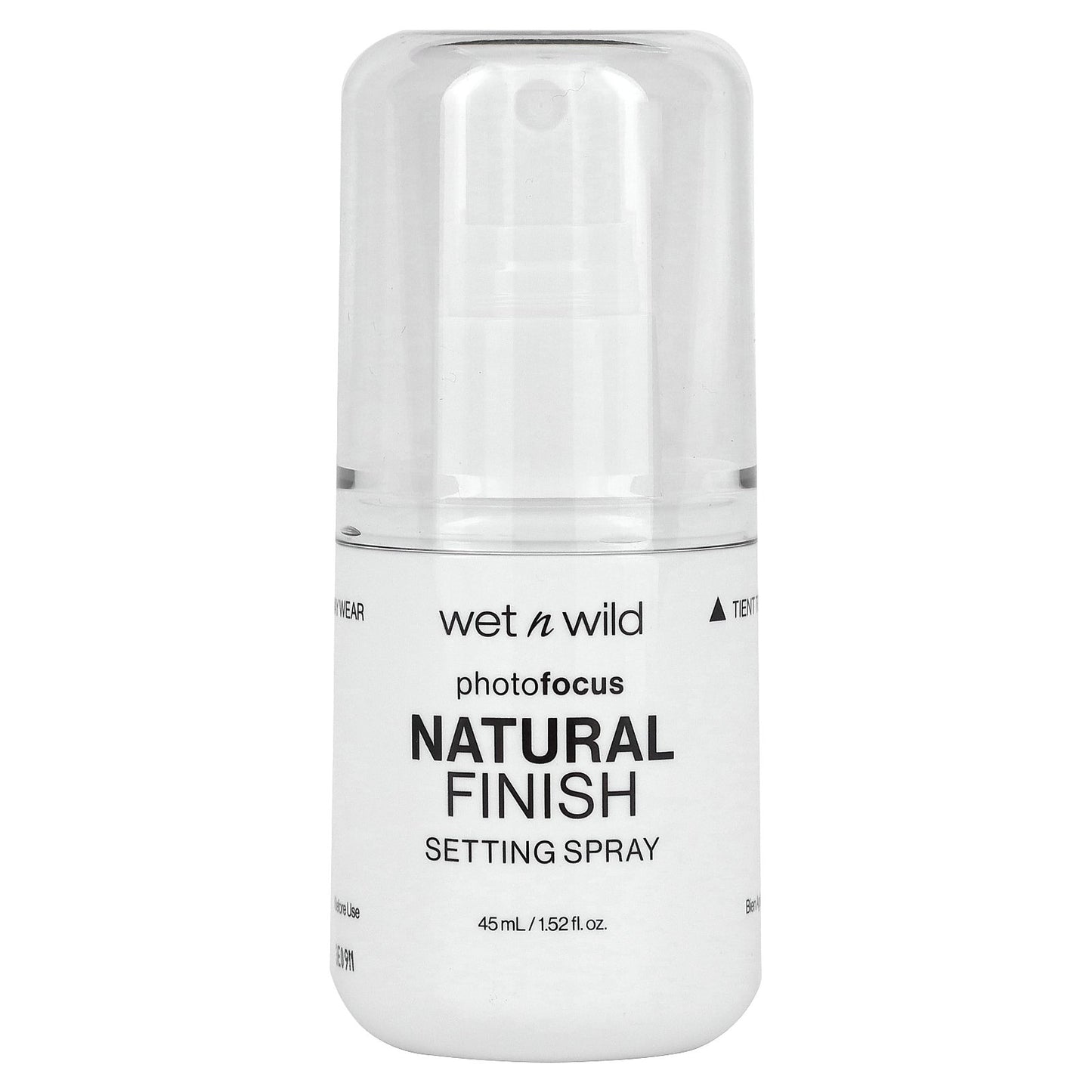 wet n wild, PhotoFocus, Natural Finish Setting Spray, 301A Seal The Deal, 1.52 fl oz (45 ml)