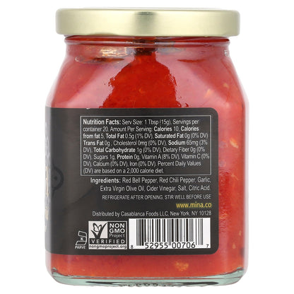 Mina, Harissa, Moroccan Red Pepper Sauce, Mild, 10 oz (283 g)