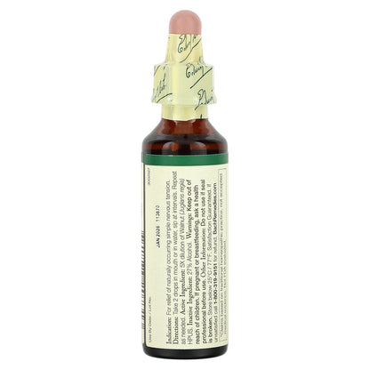 Bach, Original Flower Remedies, Walnut, 0.7 fl oz (20 ml)