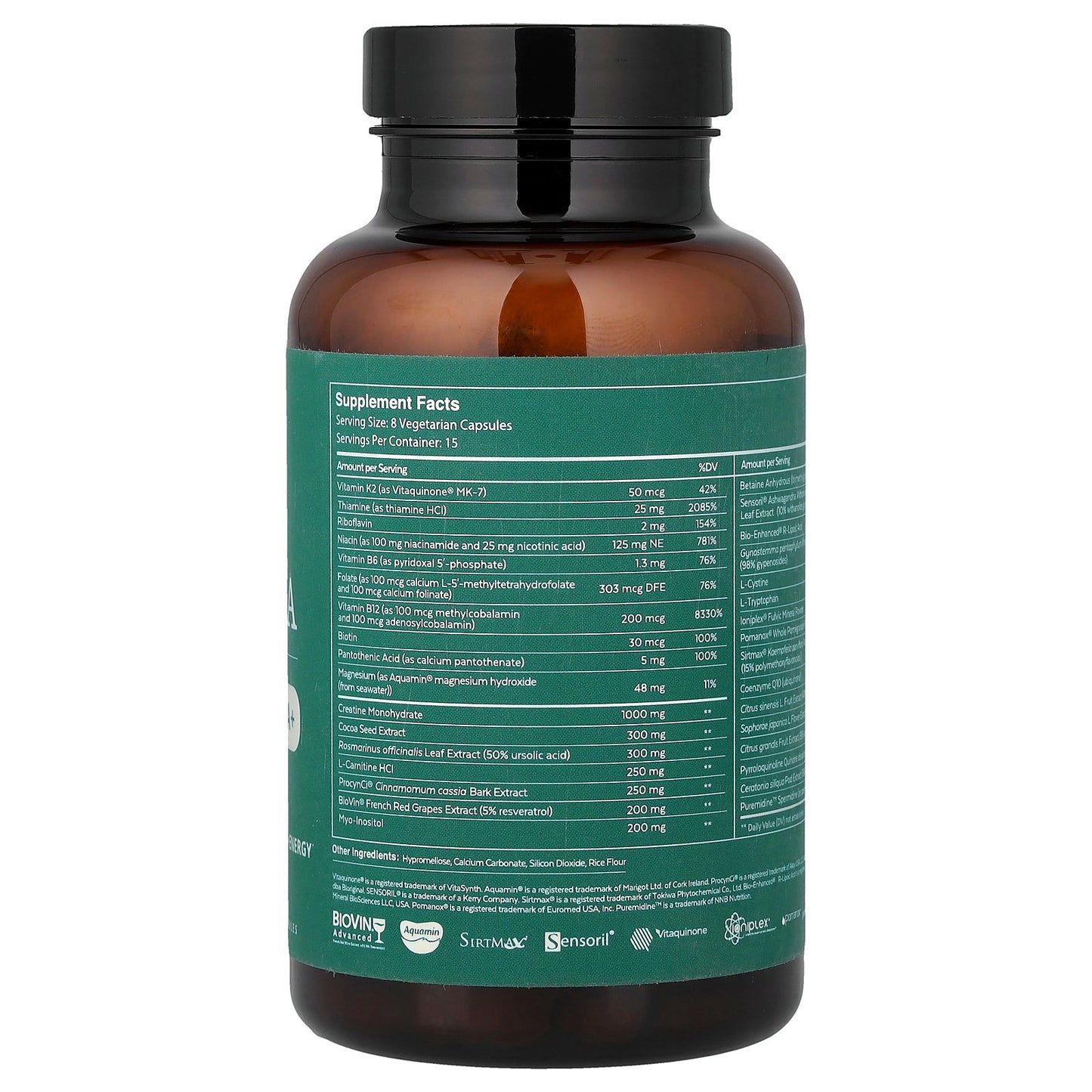 Qualia, Mitochondria+, 120 Capsules