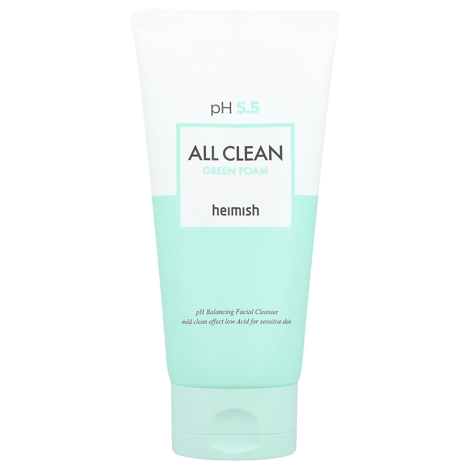 Heimish, All Clean Green Foam Facial Cleanser, 5.29 oz (150 g)