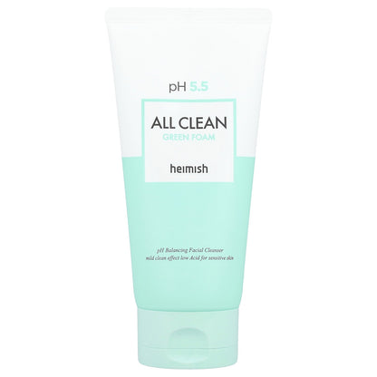 Heimish, All Clean Green Foam Facial Cleanser, 5.29 oz (150 g)