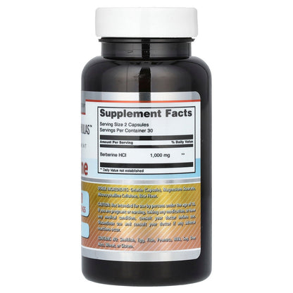 Amazing Nutrition, Berberine, 60 Capsules (500 mg per Capsule)