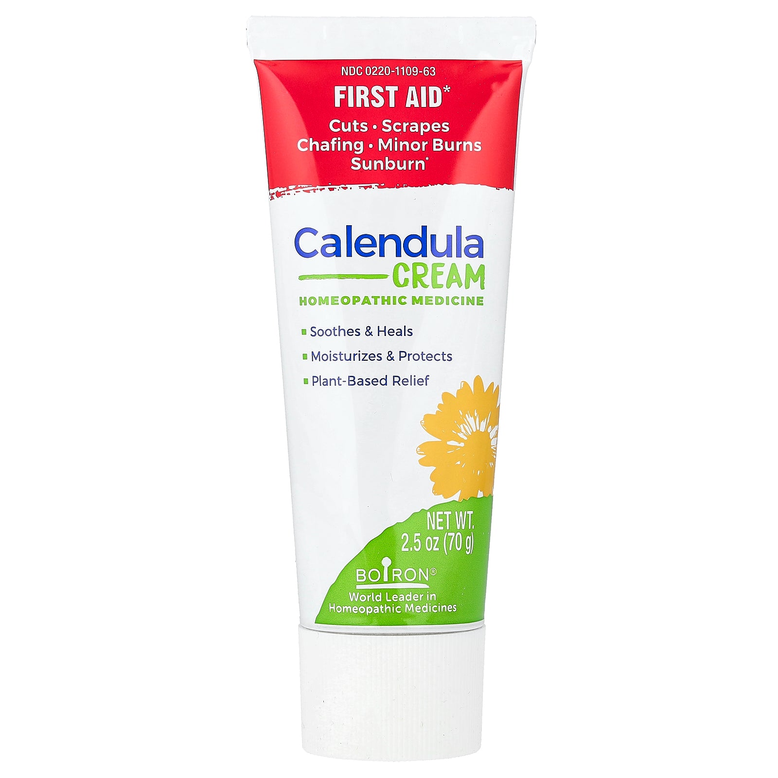 Boiron, Calendula Cream, First Aid, 2.5 oz (70 g)