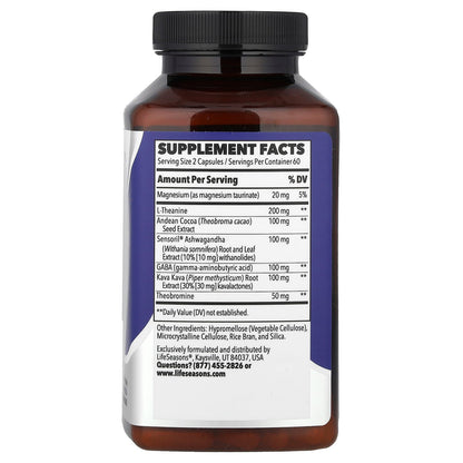 LifeSeasons, Anxie-T®, Stress Support, 120 Veg Capsules