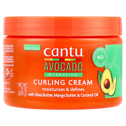 Cantu, Avocado Hydrating Curling Cream, 12 oz (340 g)