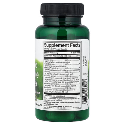 Swanson, Seaweed Vegetable Complex, 60 Veggie Capsules