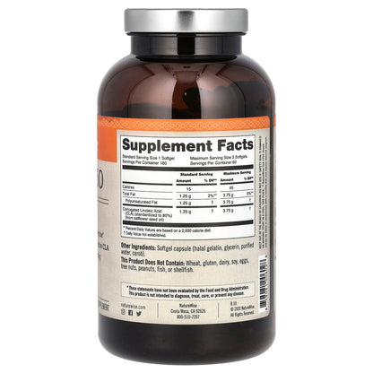NatureWise, CLA 1250, 180 Softgels