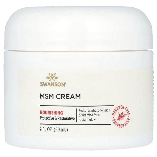 Swanson, MSM Cream, 2 fl oz (59 ml)