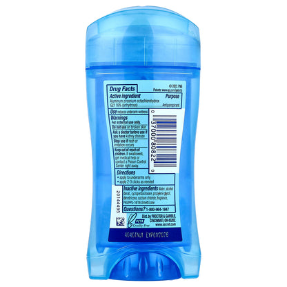 Secret, Outlast®, Sweat & Odor, 72 HR Clear Gel Deodorant, Completely Clean, 2.6 oz (73 g)