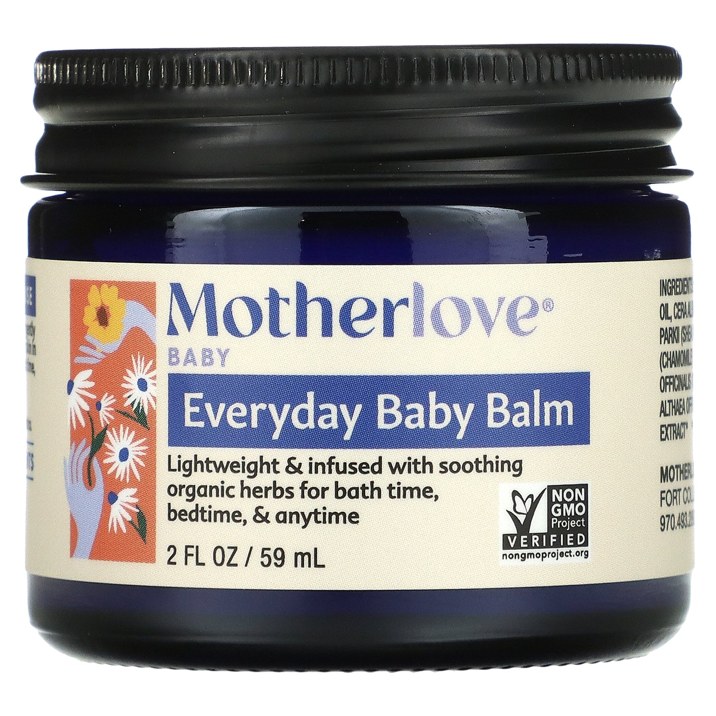 Motherlove, Baby, Everyday Baby Balm, 2 fl oz (59 ml)