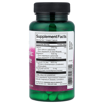 Swanson, Sea Minerals, Red Marine Algae, 60 Veggie Caps