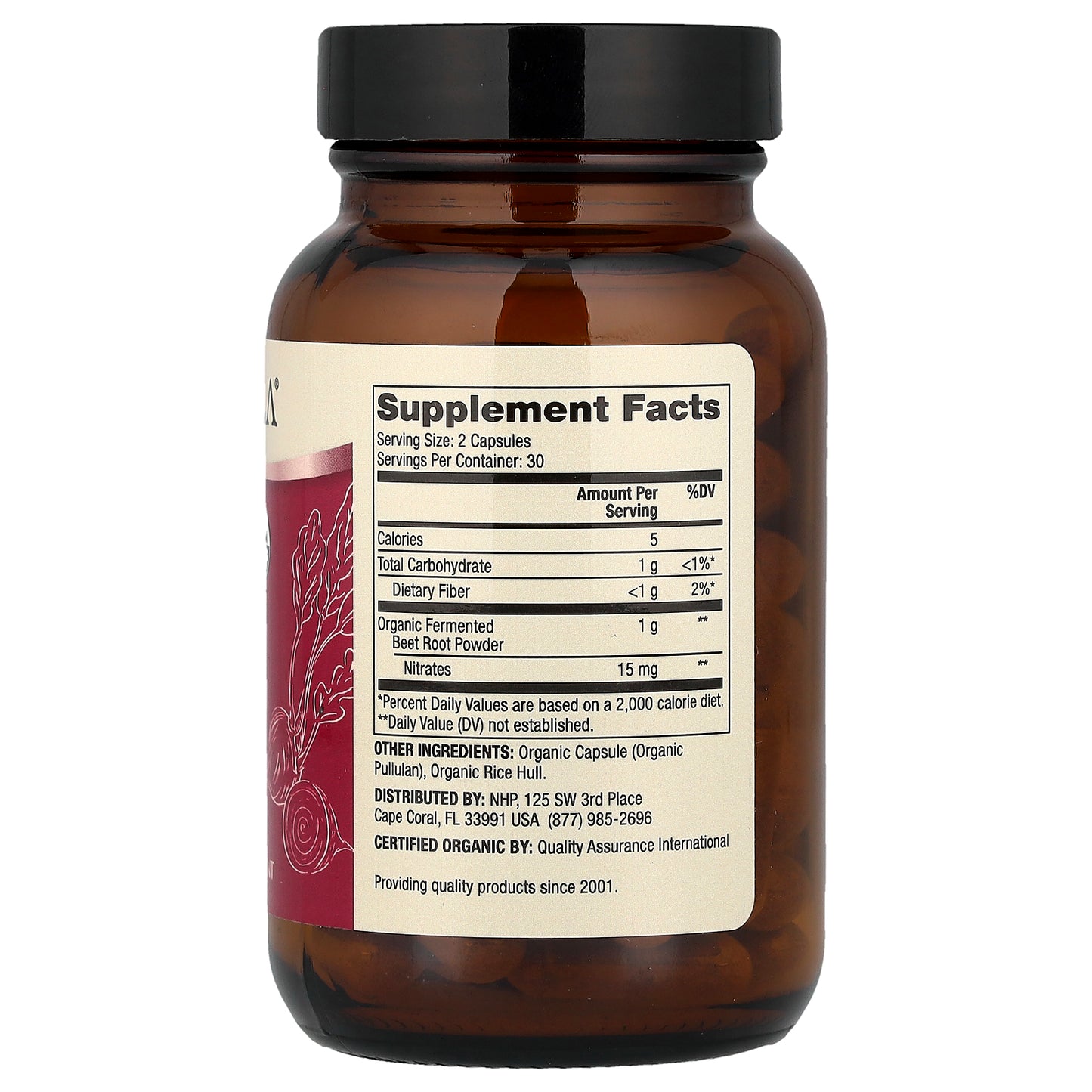 Dr. Mercola, Organic Fermented Beets, 60 Capsules