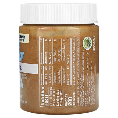 MaraNatha, Almond Butter, Creamy, Vanilla, 12 oz ( 340 g)