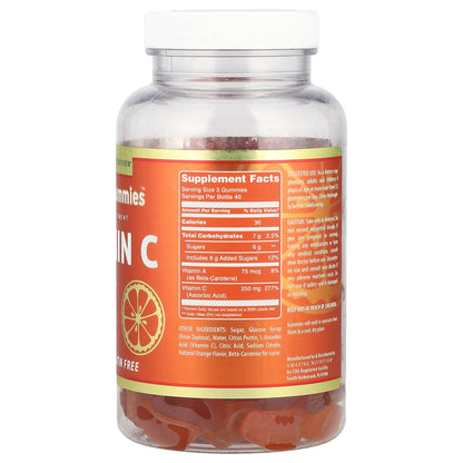 Amazing Nutrition, Amazing Gummies™, Vitamin C, Orange, 120 Gummies