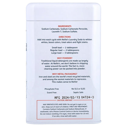Nellie's, Oxygen Brightener, 3.75 lb (1.7 kg)