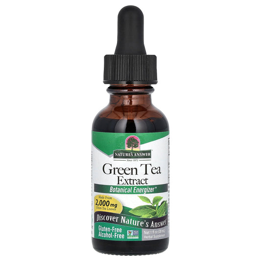 Nature's Answer, Green Tea Extract, Alcohol-Free, 760 mg, 1 fl oz (30 ml)