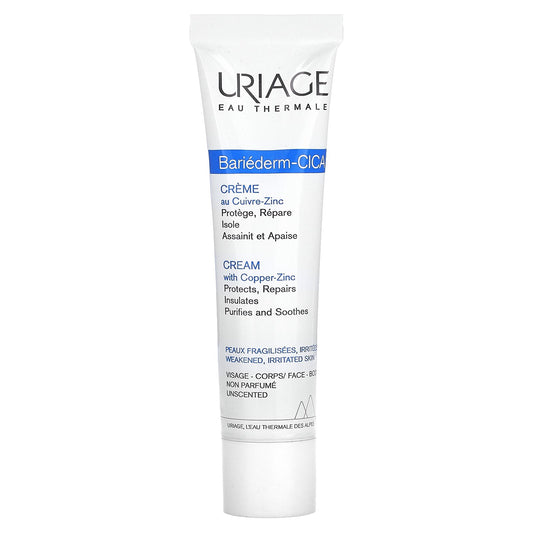 Uriage, Bariéderm-CICA, Unscented, 1.35 fl. oz (40 ml e)