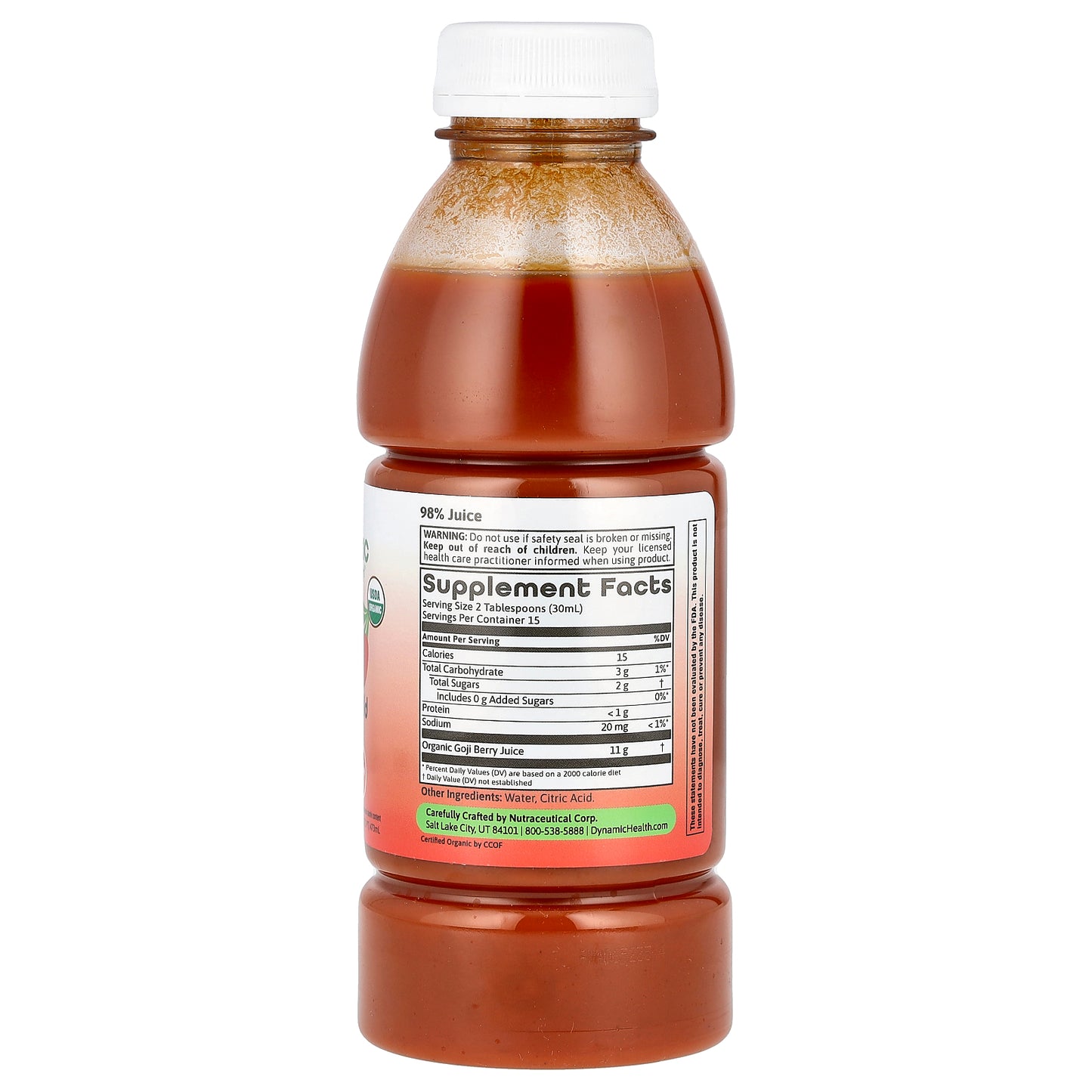 Dynamic Health, Goji Gold Juice, 16 fl oz (473 ml)