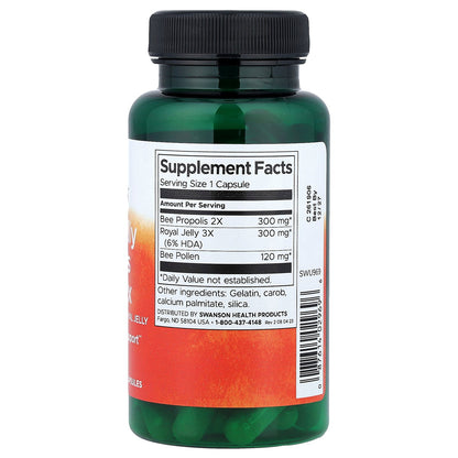 Swanson, Royal Jelly Propolis Complex, 60 Capsules