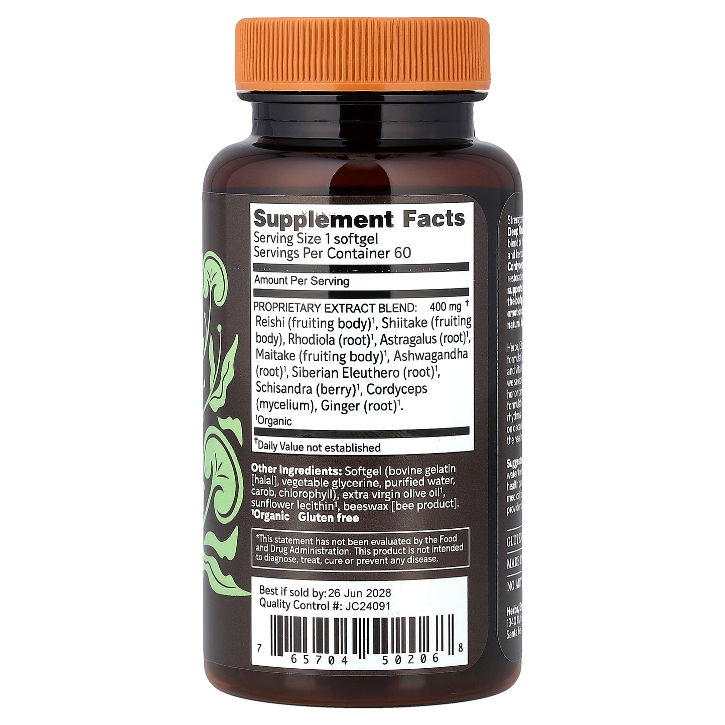 Herbs Etc., Deep Health®, 60 Softgels