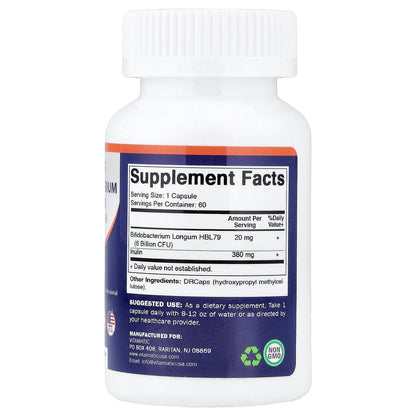 Vitamatic, Bifidobacterium Longum, 60 DRcaps®