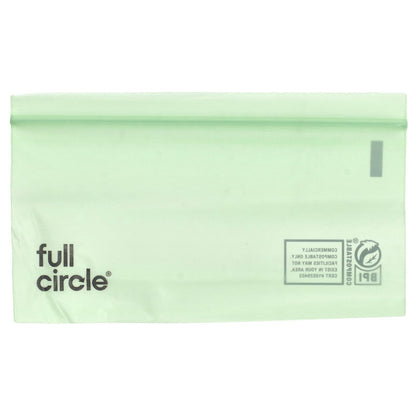 Full Circle, Zipper Snack Bags, Compostable , 25 Bags