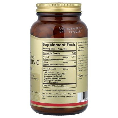 Solgar, Ester-C® Plus, Vitamin C, 100 Capsules