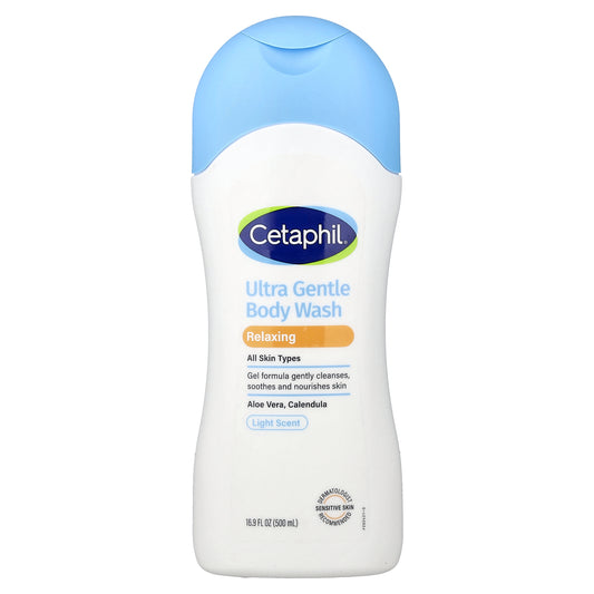 Cetaphil, Ultra Gentle Body Wash, All Skin Types, 16.9 fl oz (500 ml)