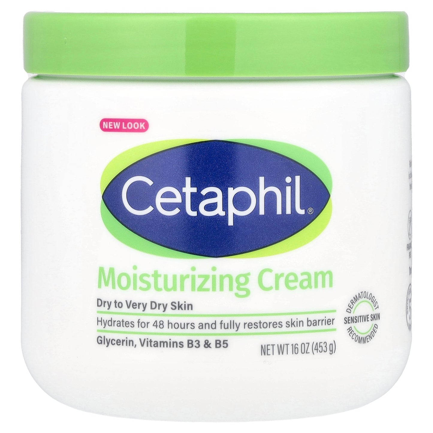Cetaphil, Moisturizing Cream, Fragrance Free, 16 oz (453 g)