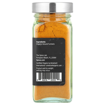 The Spice Lab, Organic Ground Turmeric, 1.9 oz (53 g)