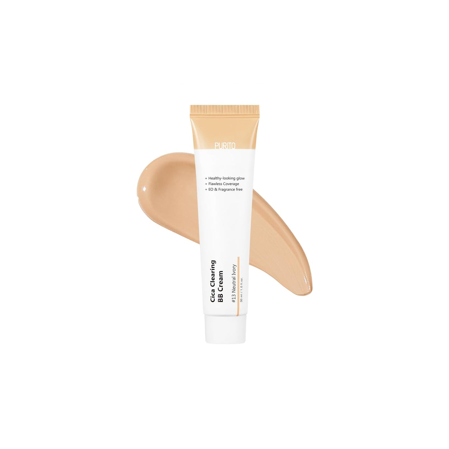 Purito, Cica Clearing BB Cream, 13 Neutral Ivory, 1 fl oz (30 ml)