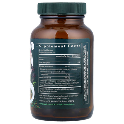 Gaia Herbs, Quick Defense®, 80 Liquid Phyto-Caps®