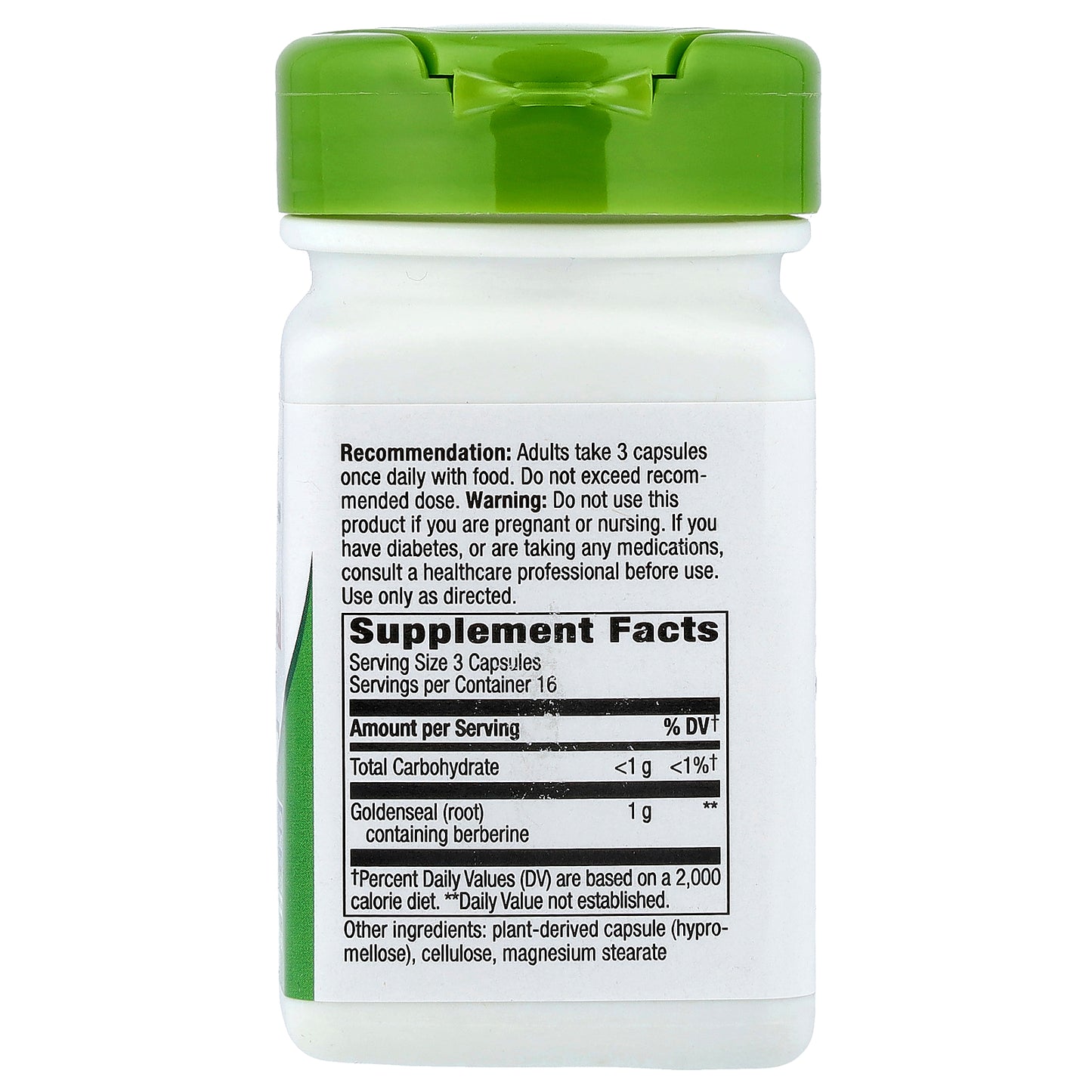 Nature's Way, Goldenseal Root, 50 Vegan Capsules (333 mg per Capsule)