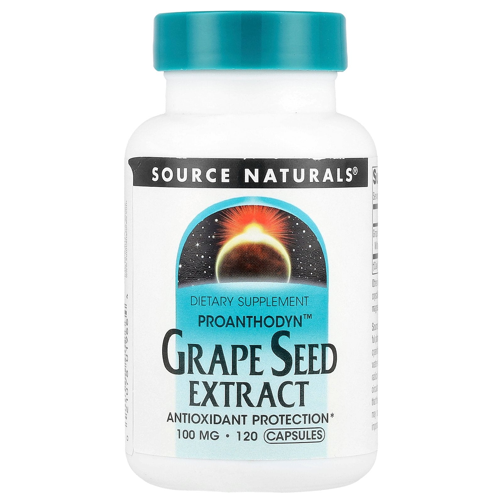 Source Naturals, Proanthodyn™, Grape Seed Extract, 100 mg, 120 Capsules