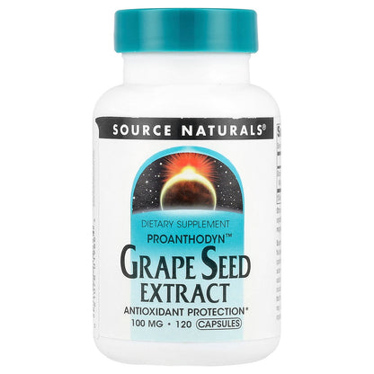 Source Naturals, Proanthodyn™, Grape Seed Extract, 100 mg, 120 Capsules