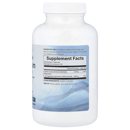 Micro Ingredients, Triple Magnesium Complex, 300 Capsules (133 mg per Capsule)