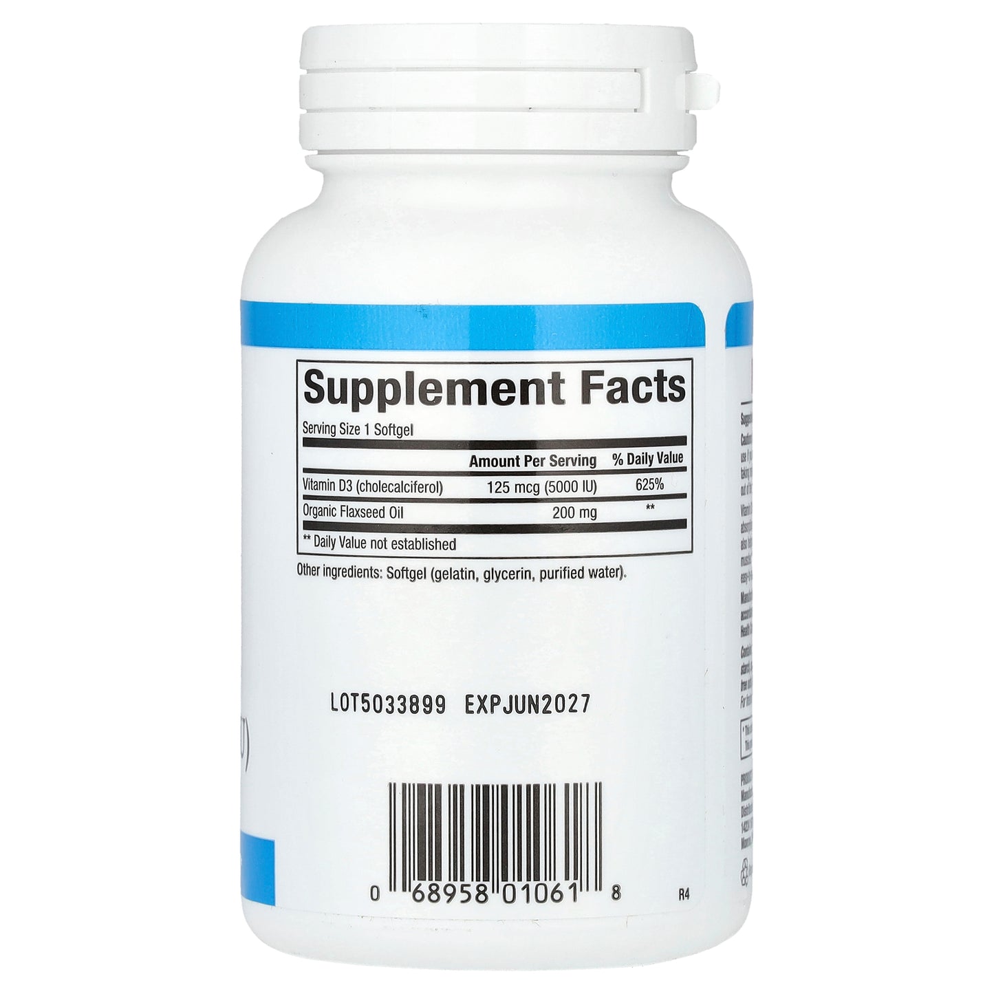 Natural Factors, Vitamin D3, 125 mcg (5,000 IU), 240 Softgels