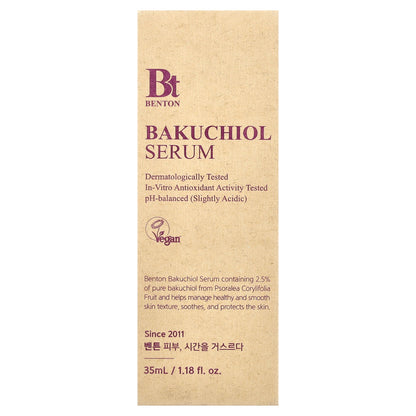 Benton, Bakuchiol Serum, 1.18 fl oz (35 ml)