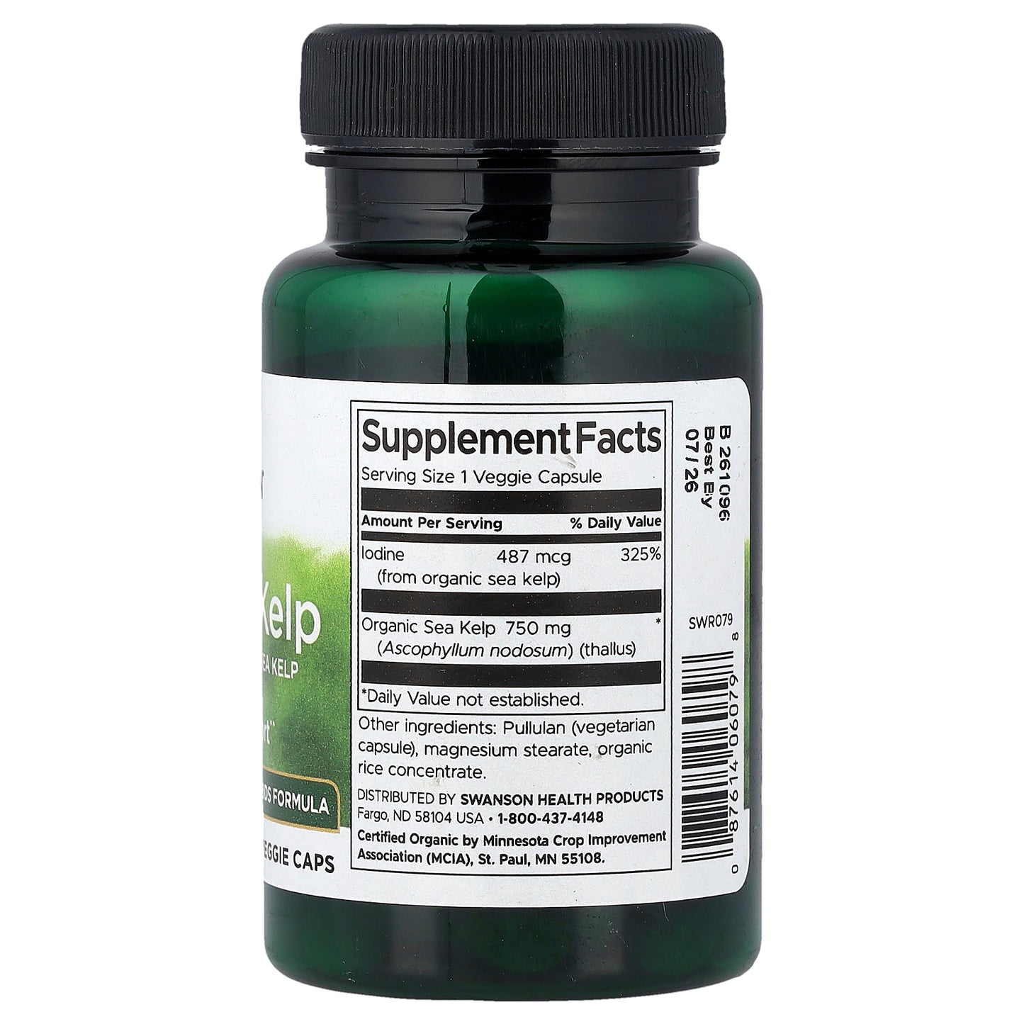 Swanson, Scottish Kelp, 30 Veggie Caps