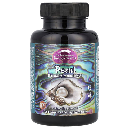 Dragon Herbs, Pearl, 500 mg, 100 Capsules