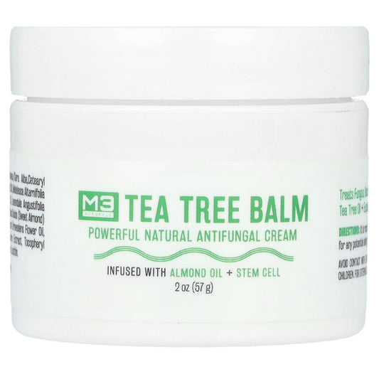 M3 Naturals, Tea Tree Balm, 2 oz (57 g)