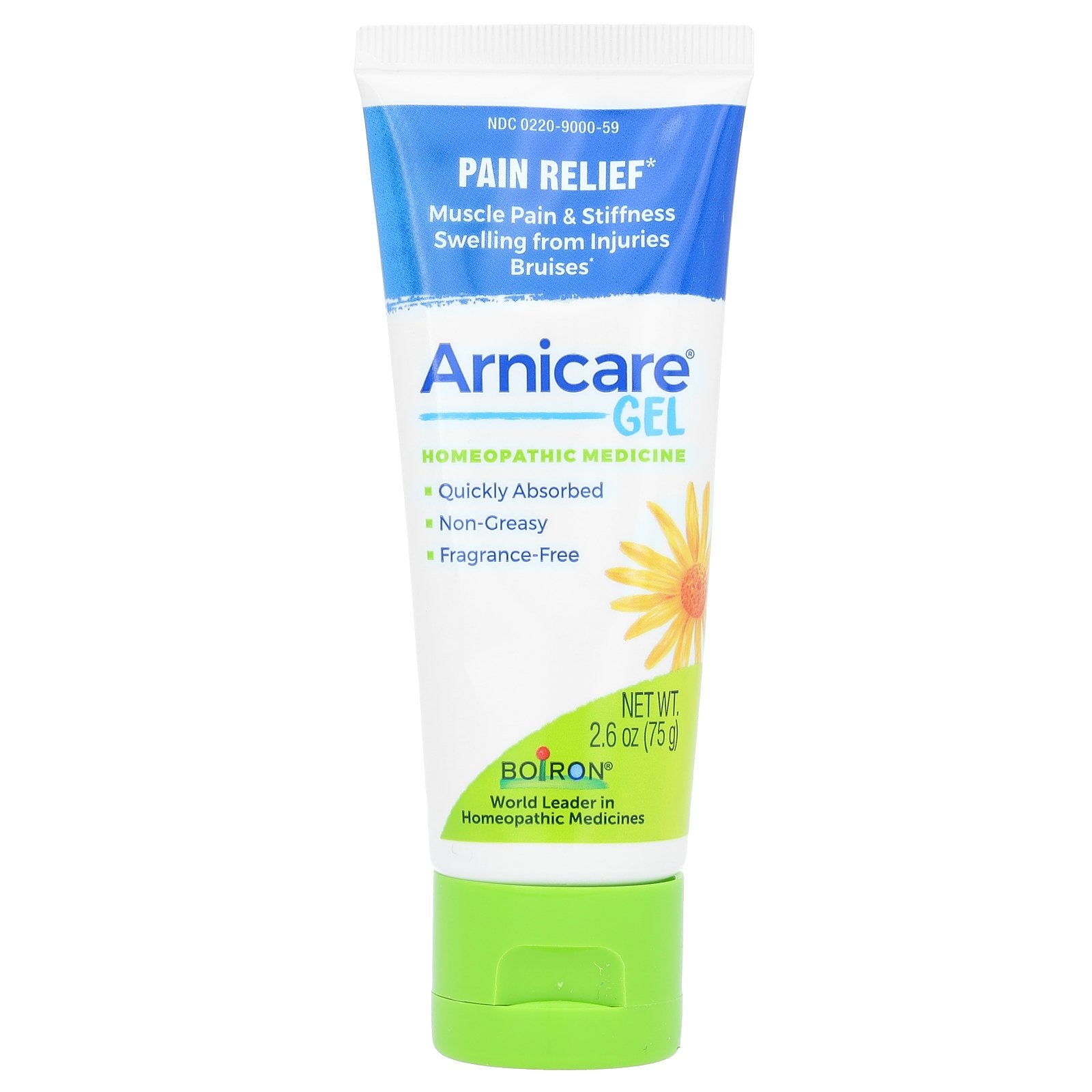 Boiron, Arnicare Gel, Pain Relief, Fragrance Free, 2.6 oz (75 g)